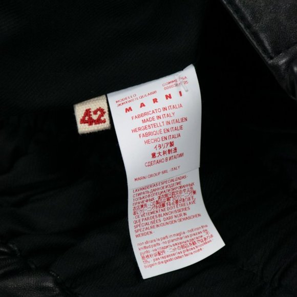 Marni Leather Flight Jacket - Picture 6 of 7